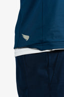 Men's SA1NT 1/4 Zip Thru Top | Navy