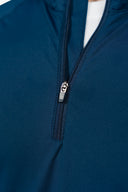 Men's SA1NT 1/4 Zip Thru Top | Navy