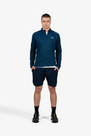 Men's SA1NT 1/4 Zip Thru Top | Navy
