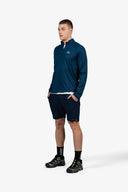 Men's SA1NT 1/4 Zip Thru Top | Navy