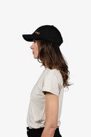 SA1NT BASEBALL CAP | Black