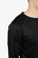 Mens Essential Long Sleeve | Black