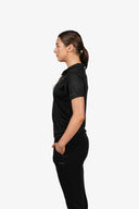 Womens Essential  Polo | Black