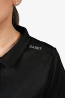 Womens Essential  Polo | Black