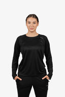 Womens Essential Long Sleeve | Black