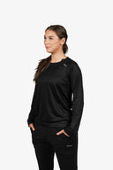 Womens Essential Long Sleeve | Black
