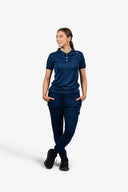 Womens Essential Polo | Navy