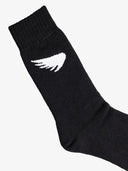 Unisex SA1NT Winter Bamboo Crew Socks | Black