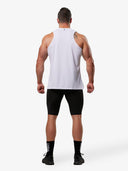 Men's Run Singlet | White