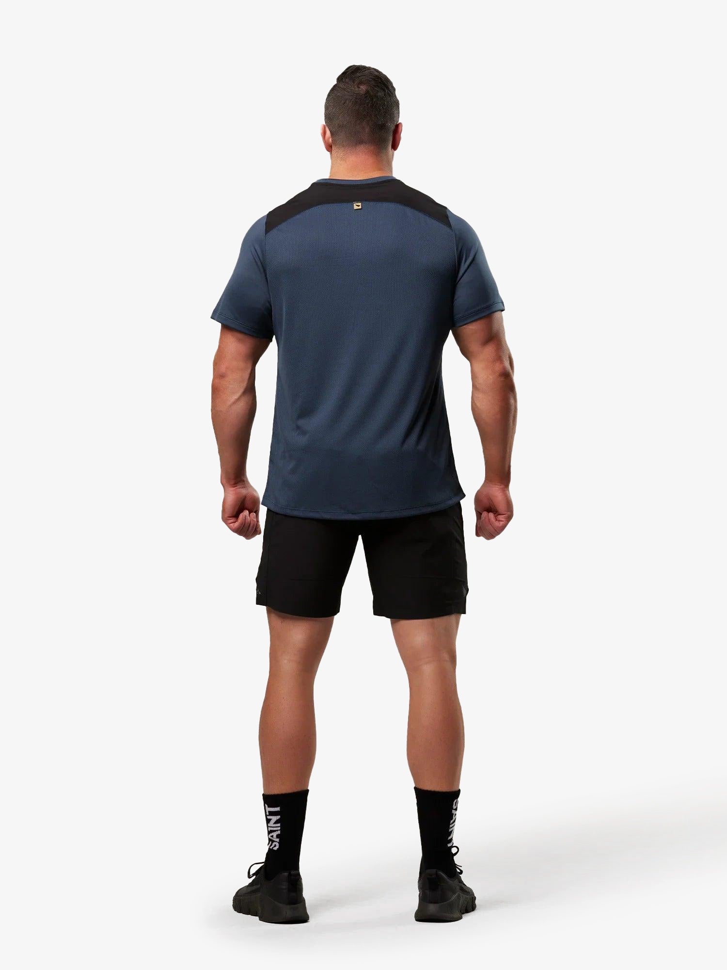 Men&#39;s Training T-shirt - Petrol Blue