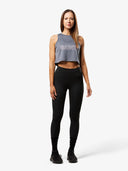 Women's Cropped Training Tank | Grey